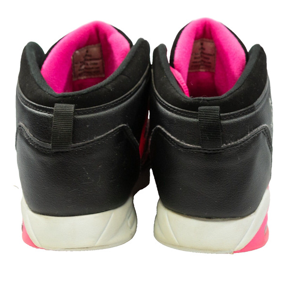 Girls Size 6 SHAQ Sneakers Shaquille O'Neal Empire Black Pink Basketball Shoes - Picture 5 of 9